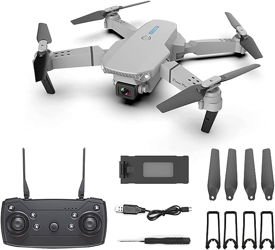 E88 Pro RC Mini Drone 4K Camera Foldable Aerial Photography Quadcopter ...