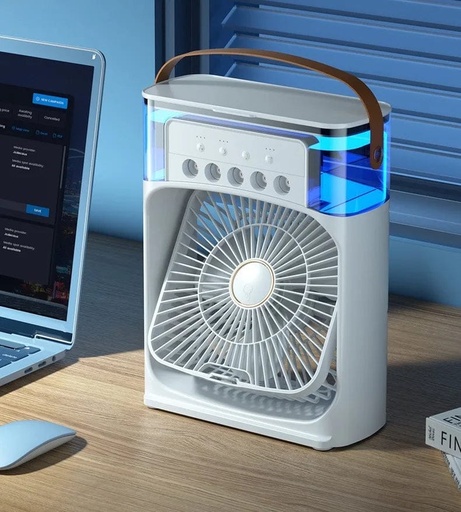 Portable Humidifier Fan Adjustment For Office 3 Speed Fan